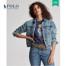 Ralph Lauren 폴로 여성 데님 청자켓