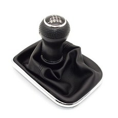 23mm 폭스 바겐 골프 4 IV MK4 GTI R32 보라 제타 5 스피드 블랙 프레임 기어 시프트 노브 레버 게이 터 부, 7)5 Speed, 07 5 Speed
