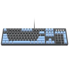 마이크로닉스 WIZMAX W101P 4세대 광축 PBT 무접점, 스카이블루