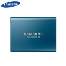 외장하드 데이터복구 맥북용 외장하드 SAMSUNG T5 외부 SSD 1TB USB3.1, 협력사, 500GB, 파란색