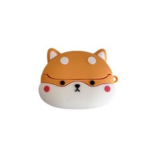 적용갤럭시버즈3케이스 실리콘 소재HJBUDS3831, 오렌지, 갤럭시버즈3케이스, 1개