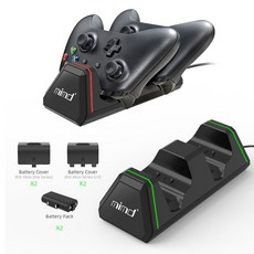 신제품 XBOXONE 핸들 더블 충전 Xbox Series x/s 게이밍 핸들 더블 충전 Xbox 스탠드 충전 적용채우다, 하나, 1개