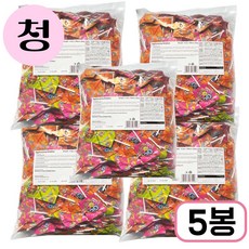 트릭시 고팝 플랫 롤리팝 2kg, 5개
