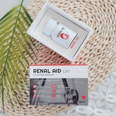  고양이 신장 영양제 레날 에이드 바인더 캣 방광염 신부전 개선 보조제 120캡슐, 순살닭가슴살5팩, 레날 에이드캣 120캡슐X2통 