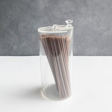 아크릴 커피스틱통 스틱보관함 스틱통 높이 95mm, 1개, 1개입