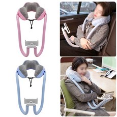 스마트폰목베개