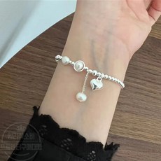 담수진주하트목걸이