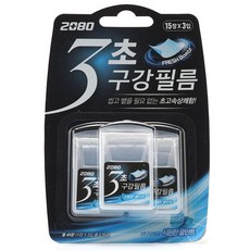 TIC1908863초 15장 3입 구강관리 구강필름 쿨민트 2080 시원한, 1