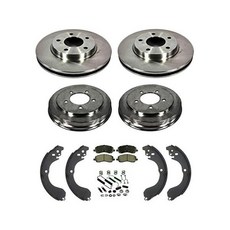 MAC 전면로터 276MM 103/4인치 & 후면 드럼 패드 신발 교체 부품 07-12 닷지 구경용, 1개
