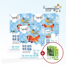 웅진 우리아이쑥쑥 칼슘젤리 / 구연산칼슘 비타민D 면역 키건강 어린이영양제 뼈건강, 600g, 3개