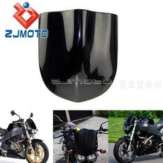 뷰엘 XB9SX XB12S XB9S 스트리트 파이터 전면 페어링 블랙 오토바이 앞 유리, 상세내용참조