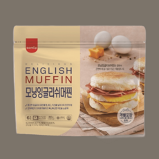 삼립 냉동 모닝잉글리쉬머핀샌드위치 맥모닝 맥머핀, 1개, 840g
