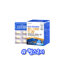 더나은 뮤코다당단백 (콘드로이친) 1200 1 000mg, 1개, 60정