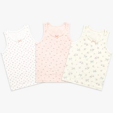 멜리스 국내생산 CM프리티 여아 런닝 3매입 세트