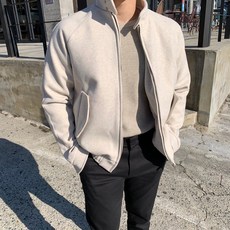 남자 스웨이드 울 자켓