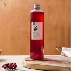 [분더키친]착즙 수제청 프리미엄 콜드프레스 오미자청(600ml), 1개, 1개입