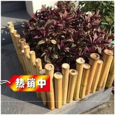철장 강아지 대형견 견사 울타리 가드레일 야외 대나무 대나무통 대나무봉 차단 부패방지 패키지, 04 화이트 길이 100x 높이 4550
