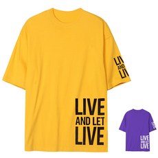 M~3XL 오버핏 반팔티 남자 여자 빅사이즈 티셔츠_라이드앤드