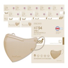 굿매너 2D 새부리형 컬러 마스크 KF94 대형 50매(5매입x10개)