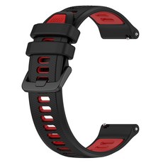 Suunto Race 5 9 Peak Pro 3 Fitness Vertical 순토 스트랩 이중 컬러 실리콘 운동 손목밴드 22mm 20mm 퀵 릴리스 시계줄, 6
