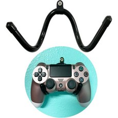 유니버설 게임 컨트롤러 홀더 스탠드 미니 벽걸이 정리대 랙 걸이 후크 튼튼하고 유연한 PS3/PS4/PS5/Xbox 360/Xbox One/S/X/엘리트/시리즈 S/시리즈 X