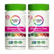 레인보우라이트 2개 여성 우먼 멀티 종합 비타민 우먼즈 원 150 타블렛