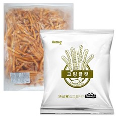 [퀴클리몰] 해마로 크링클컷 2kg+램웨스턴 시즌드 케이준 2kg, 2kg, 2개