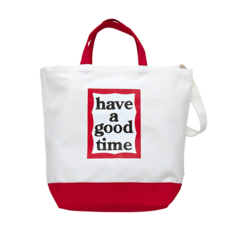 폴더 HAVE A GOOD TIME FRAME 2-WAY TOTE BAG FLGDAA1B12