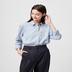지오다노 포플린 셔츠_340501