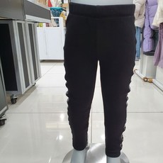 폴햄키즈 여아 옆선 레깅스 PKA4PP2524BK