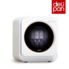 델리팬 UV LED 클린뷰 젖병소독기 DEL-BS12 살균/보관/건조