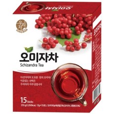 송원 오미자차 17g X 15T, 단품, 15개입, 1개