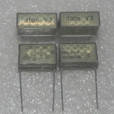 박막 커패시터 100nF 250V 104 0 1 UF PME271Y610M Y2 로트당 5, 1개