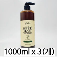 [본사정품] 띵코 맥주효모 탈모 증상 완화 쿨 샴푸 1000ml 탈모증상완화 탈모완화샴푸