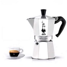 Bialetti Biletti 모카 커피 머신 티 포트 요리 가전, 90ml, 1개
