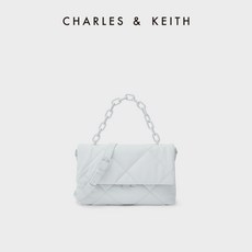 찰스앤키스 CHARLES&KEITH CK2-20151059 아가일 체인 패딩 숄더백