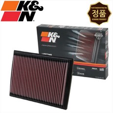 K&N 33-2201 순정형 에어필터 현대 투스카니 2.0 가솔린, 1개