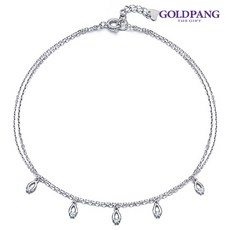 화이트골드발찌