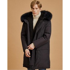 닥스 남성 19FW 네이비 탈착퍼 구스다운점퍼 DMJU9D301N2
