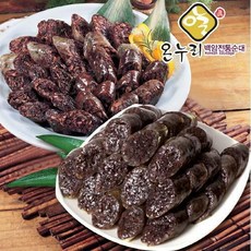 [백암전통순대] 찰순대1kg + 야채순대 1kg, 상세 설명 참조