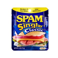 미국 스팸 싱글 클래식 71g 24팩 Spam Single Classic, 단일상품