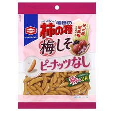 카메다제과 카메다노 카키노타네 땅콩없는 감씨과자 우메시소 105g x 12봉지, 1개