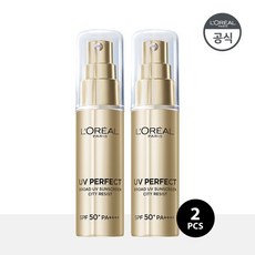 로레알uv퍼펙트선크림30ml1+1