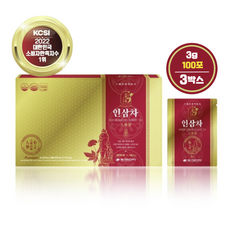 대동고려삼 프리미엄 인삼차 KOREAN GINSENG, 3박스, 100개입