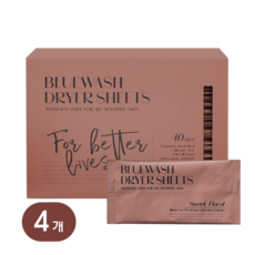 블루워시 건조기시트[스위트 플로럴향]