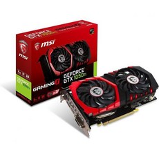 MSI 컴퓨터 비디오 그래픽 카드 지포스 GTX 1050 TI 게이밍 X 4G 4GB