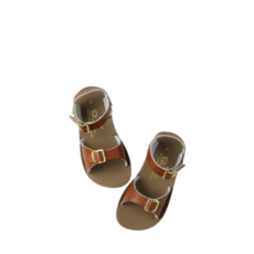 솔트워터 키즈 샌들 SALTWATER KIDS CHILD VELCRO SURFER TAN 매장정품