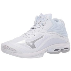[ 1612556 ] Mizuno 여성용 웨이브 라이트닝 Z6 미드 배구화 하얀색