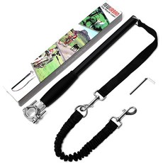 미국직구 Newurban Dog Bike Leash Easy Installation Removal Hand Free Dog Bicycle Exerciser Leash for Exe, 상세참조, 상세참조