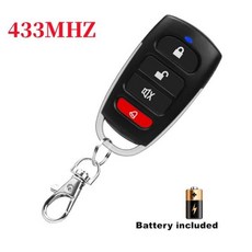 무선 RF 리모컨 키 복사 복제 복제기 스마트 전기 차고 문짝 교체 범용 433Mhz, 1개